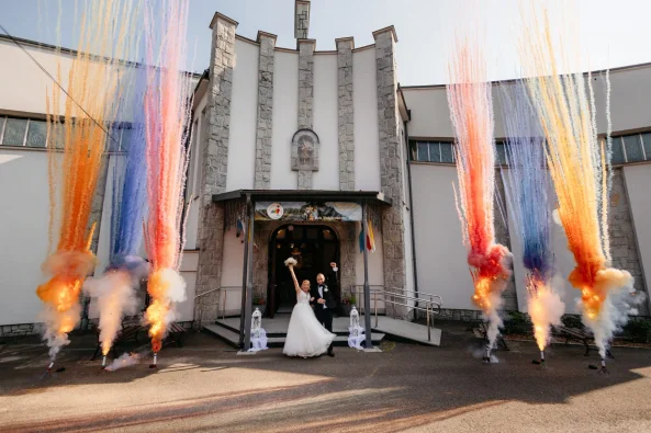 Ciężki dym na pierwszy taniec